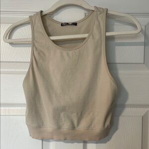 Zara Women's Cream Tank Top